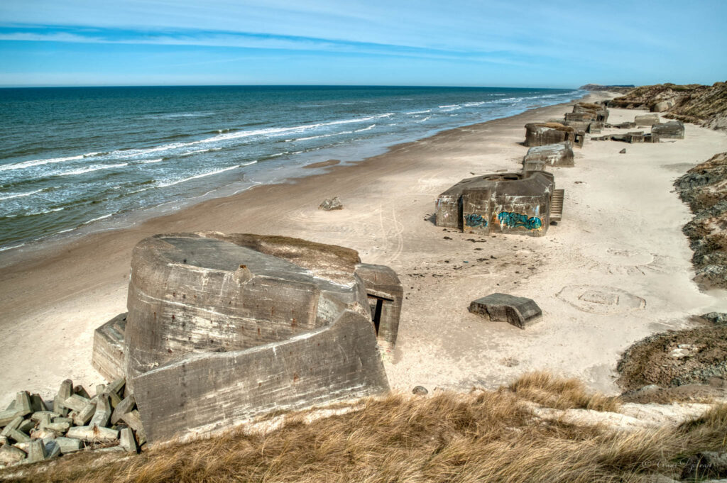 Bunkere ved Vesterhavet